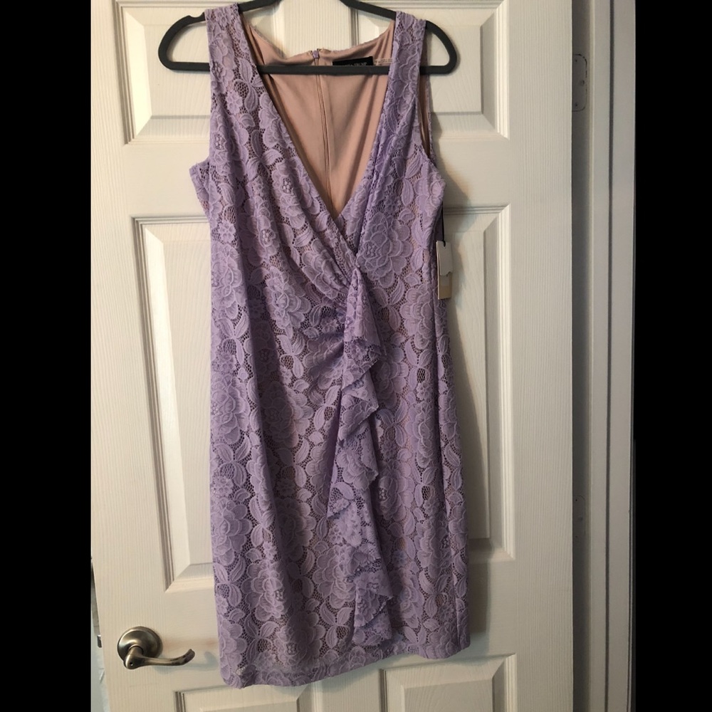 Lilac Ivanka Trump Dress
